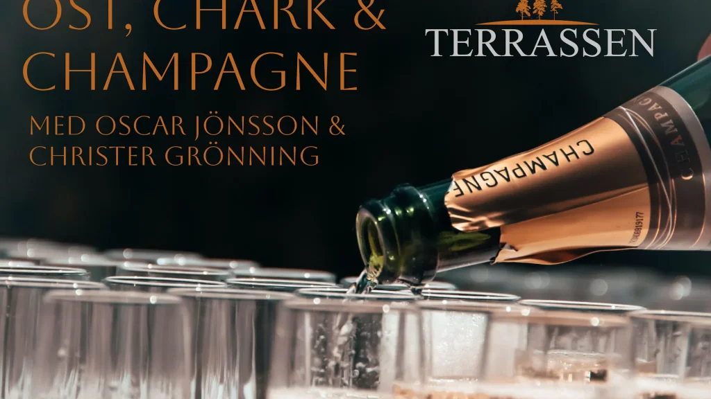 Ost, chark & Champagne med Oscar och Christer
