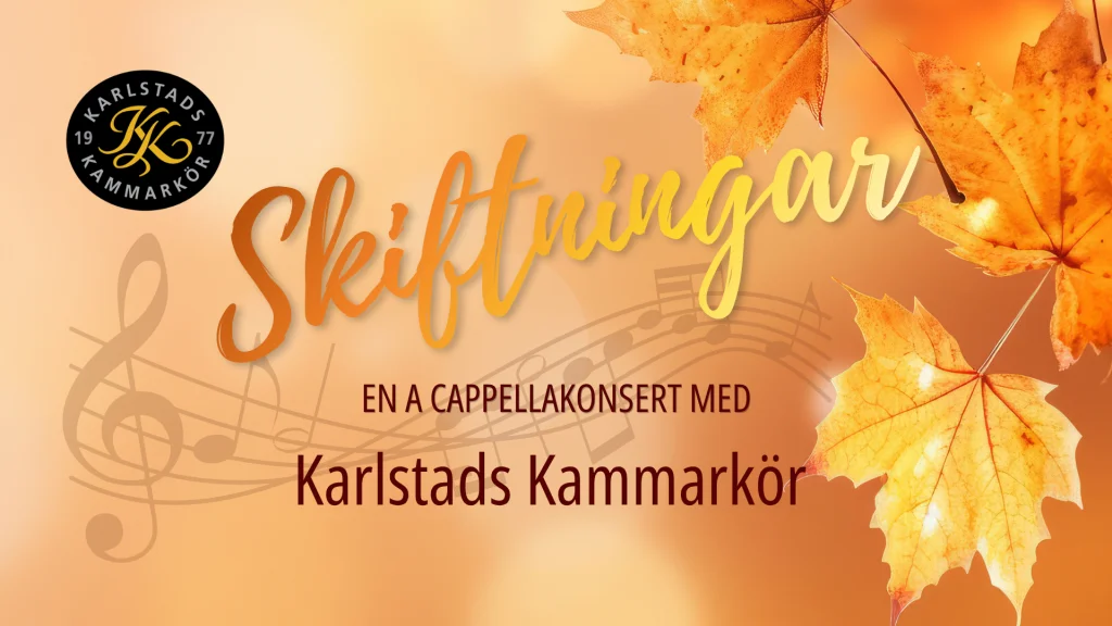 A cappellakonsert med Karlstads Kammarkör