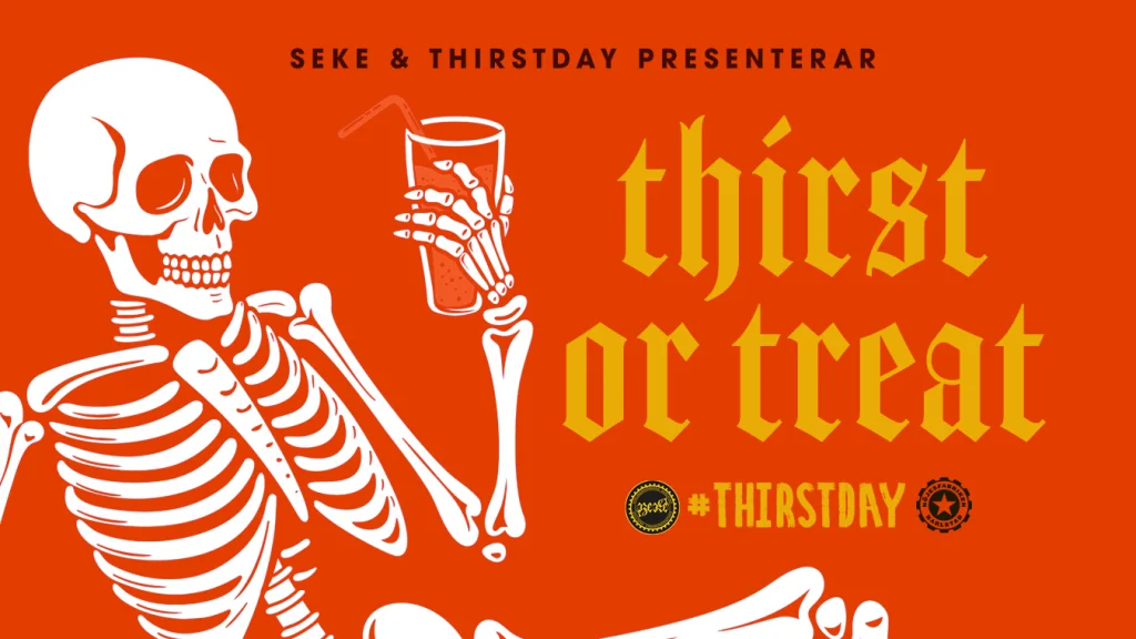 Thirst Or Treat Halloween